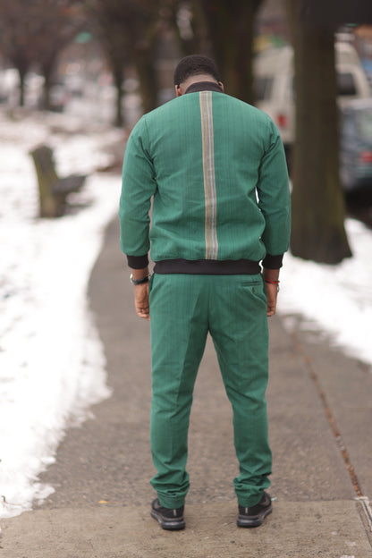 The “Urban Emerald” Set - Coordinated Bomber &amp; Trouser